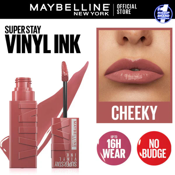 Maybelline New York Superstay Vinyl Ink - Cheeky