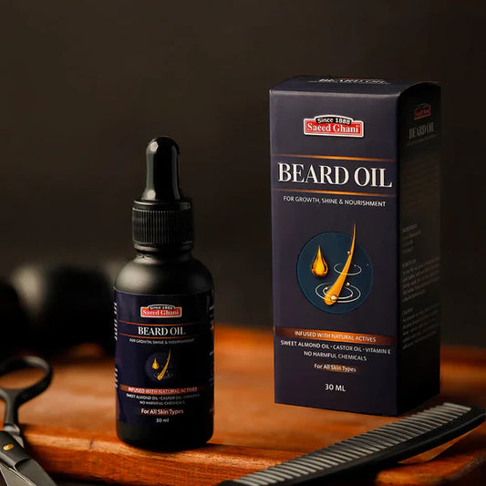 Saeed Ghani - Beard Oil - For Growth, Shine & Nourishment