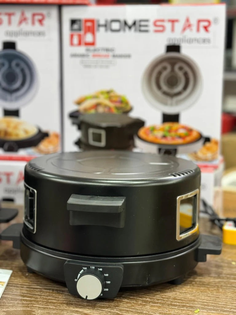 Arabic Roti Maker & pizza 🍕 With Adjustable Temperature Knob, Supports Pizza & Pancake, Ck2450